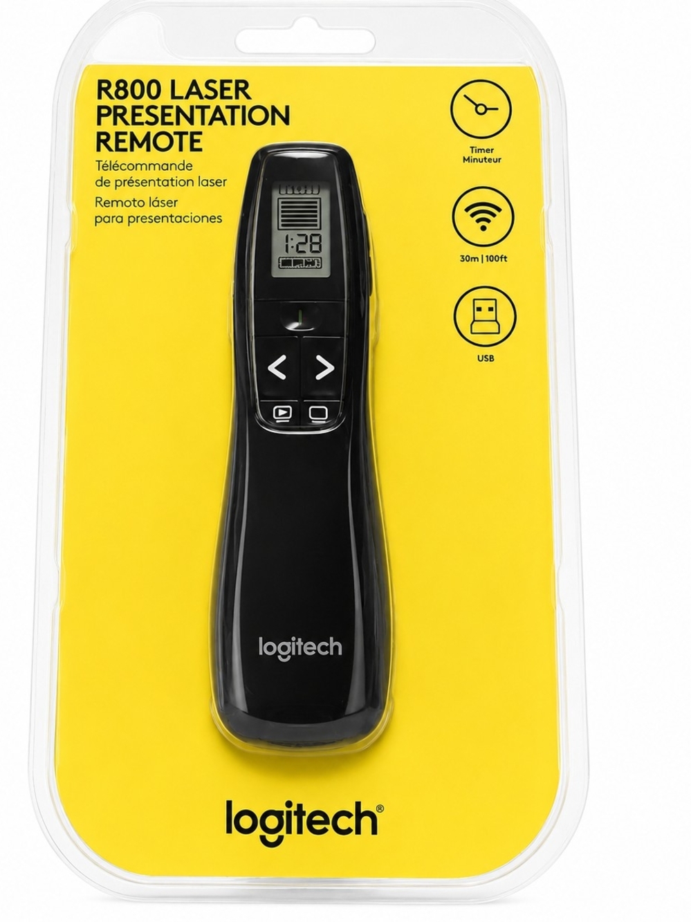 Logitech R800 Presentation Remote Laser